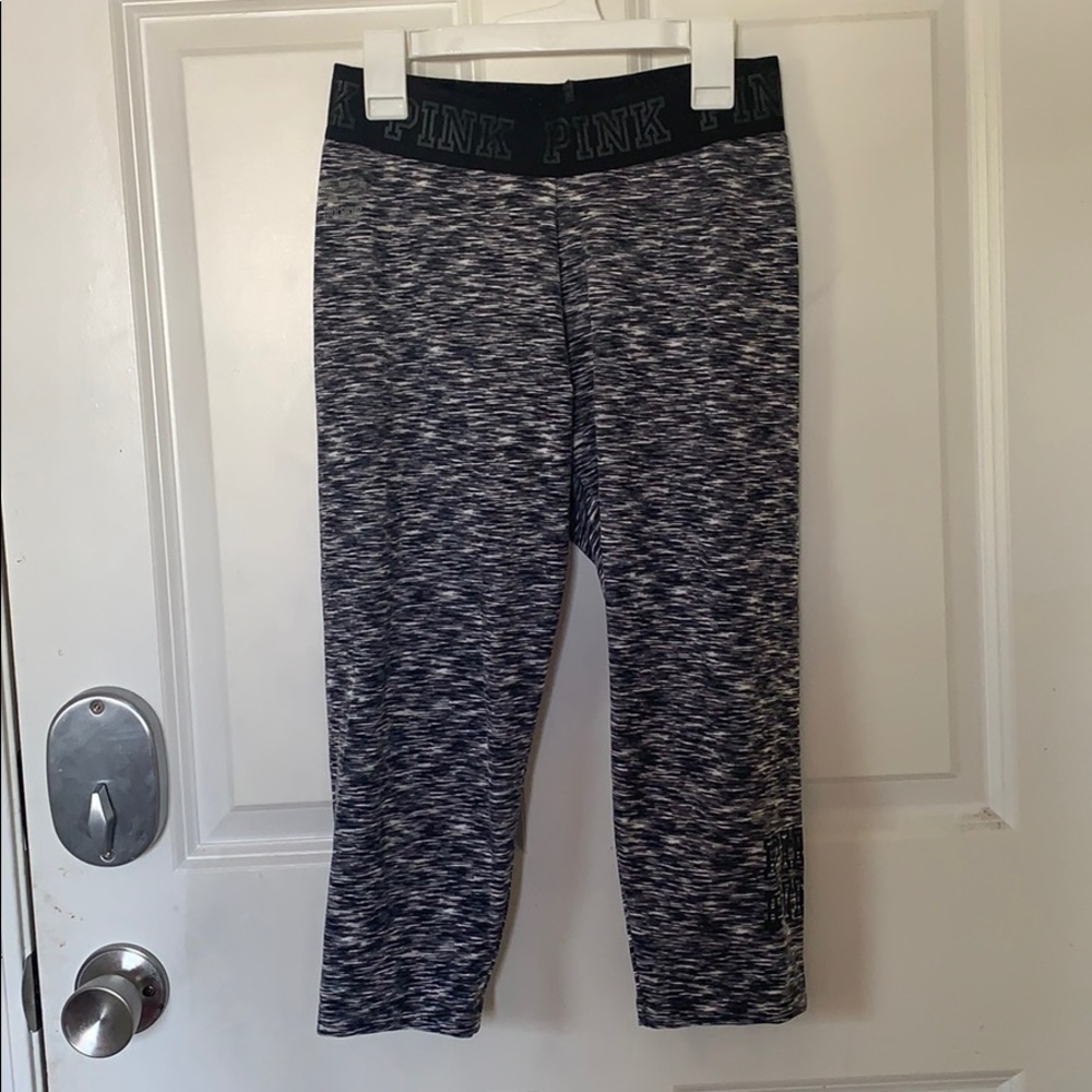 Pink Patterned Capris